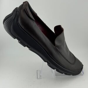 Women's Gama Studio  Leather Women's Brown Shoes Size 10 Medium